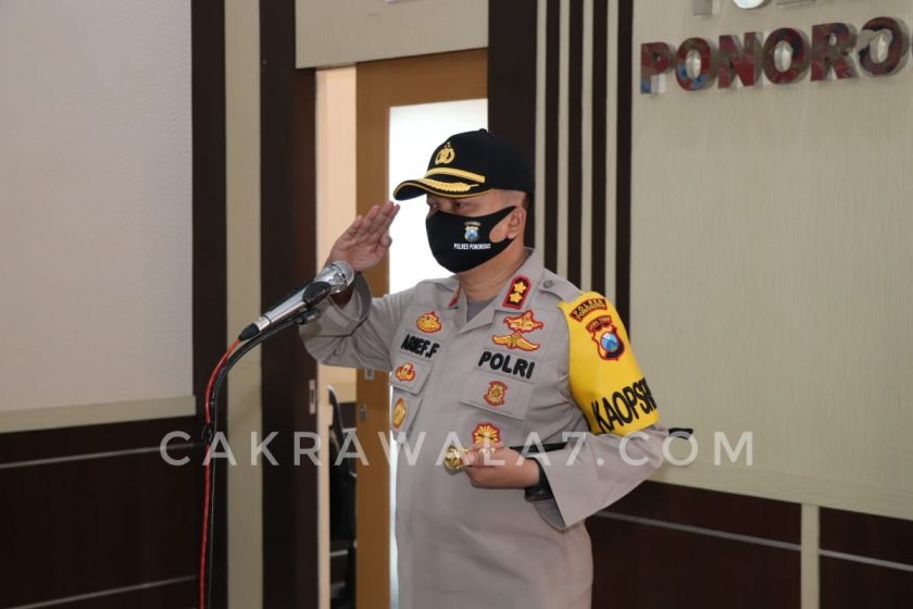 Foto: Kapolres Ponorogo,AKBP Arief Fitrianto,S.H,S.I.K.,M.M