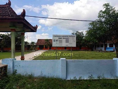 Salah satu gedung sekolah yang rencananya akan di jadikan tempat isolasi oleh para pemudik